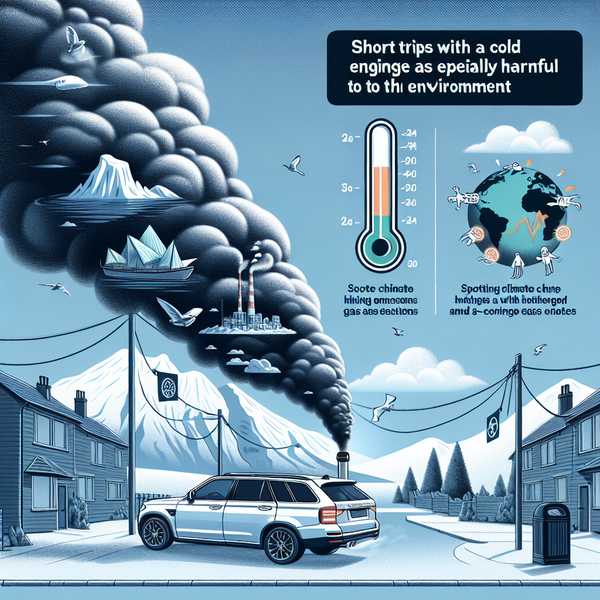 Warum sind Kurzstreckenfahrten mit kaltem Motor besonders umweltschädlich?