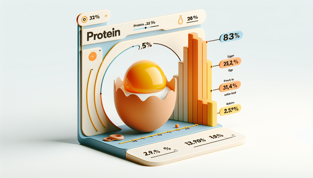 Wie viel Protein hat ein Ei?